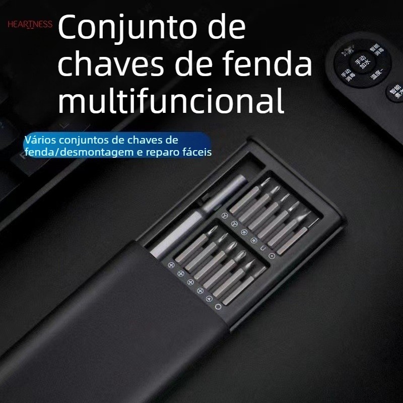 Conjunto de chave de fenda 24 em 1, computador doméstico, desmontagem de celular, ferramenta de reparo de precisão, atac