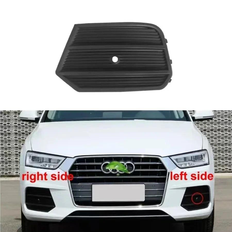 Para Audi Q3 2016 2017 2018 Grades De-Choque Dianteiro De Alta Configuração Quadro De Luz De Nevoeiro Com Furo De Radar