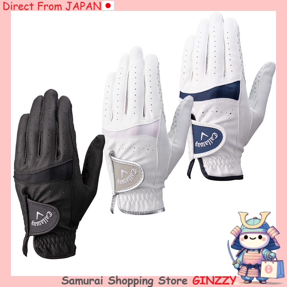 Callaway Luvas de Golfe Femininas HYPER GRIP DUAL WMS Artigos Esportivos Japoneses