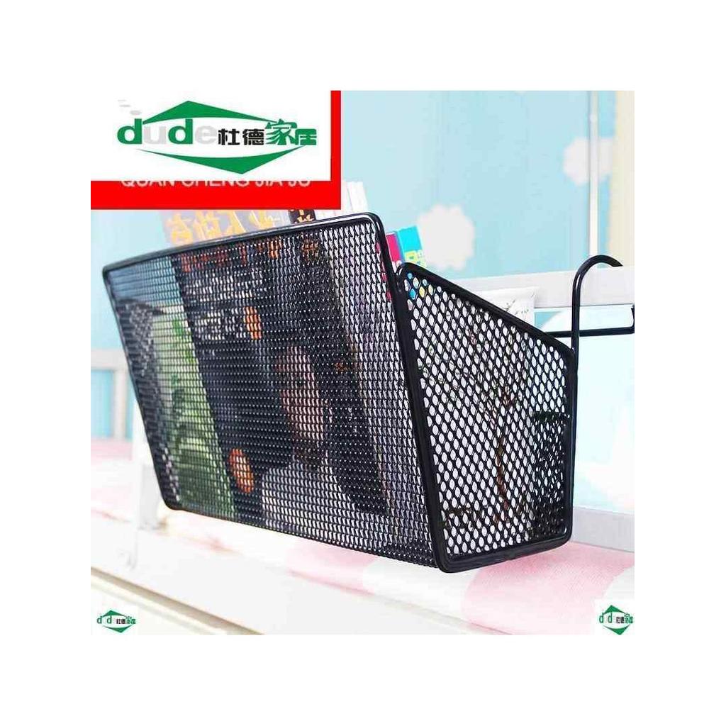 Cesta de guarda-corpo estante dormitório cabeceira armazenamento pendurado cesta beliche superior universidade parede pe