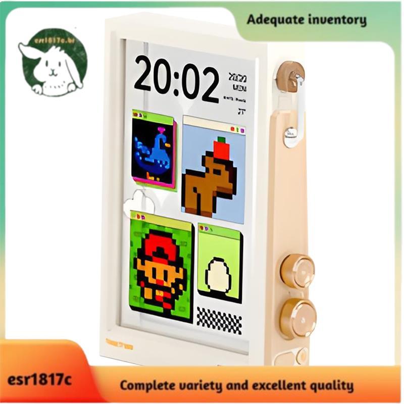 10.1 " WiFi Pixel Display Tela HD Inteligente DIY Relógio Digital Decoração De Mesa Casa Presente