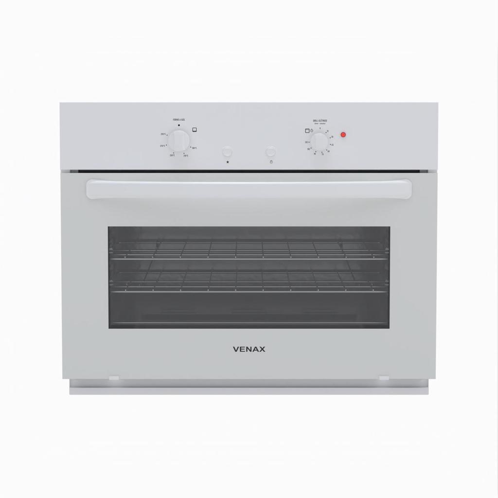 Forno de Embutir a Gas 90L Bianco GIIi Gas Glp
