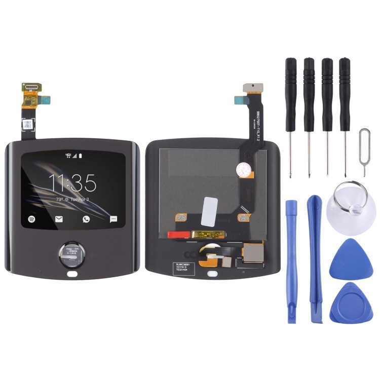 Tela LCD Secundária De Venda Quente Para Motorola Razr 2019 Com Conjunto Complet