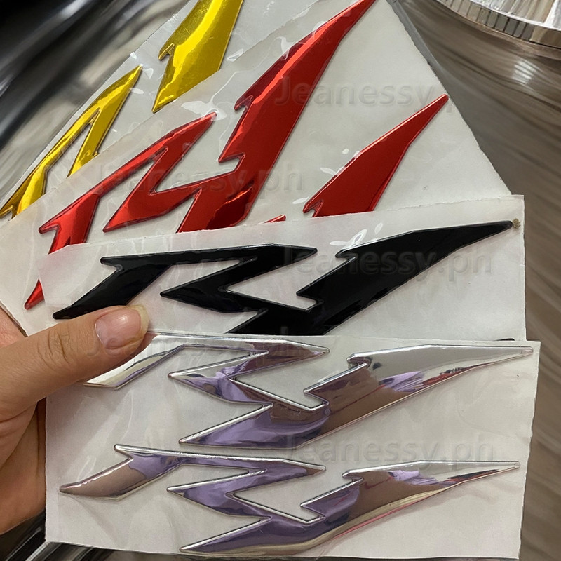 * Estoque Pronto * Adesivo De Roda De Tanque Com Emblema De Corpo 3D R1 Para Yamaha