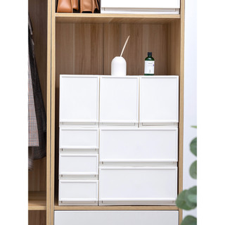 Caixa de armazenamento de gaveta caixa de armazenamento de roupa interior de plástico caixa de armazenamento de roupas d