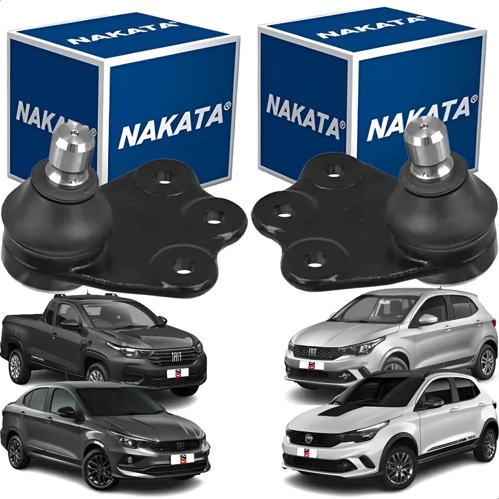 Imagem Par De Pivo Bandeja Fiat Argo Cronos Strada 2017/2023 Novo..