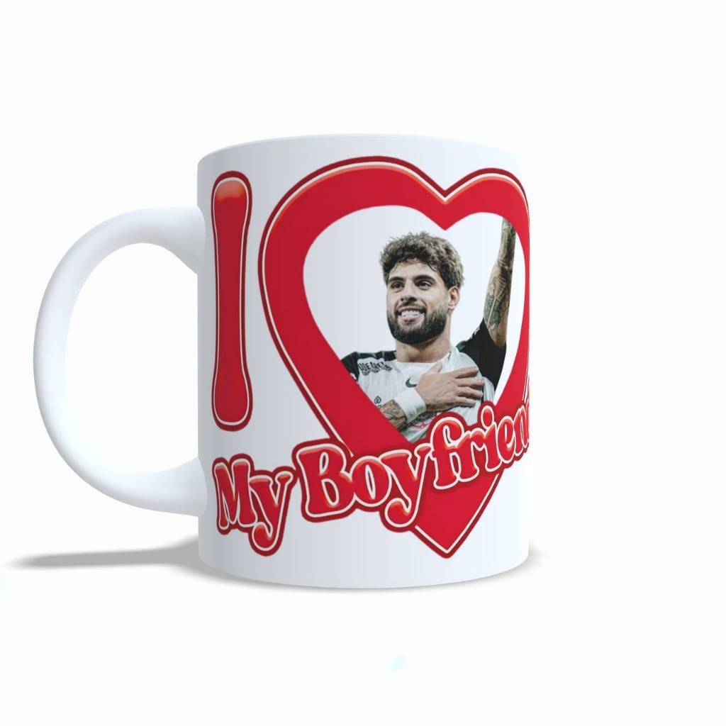 Caneca Yuri Alberto Boyfriend- mais vendidos promoção time