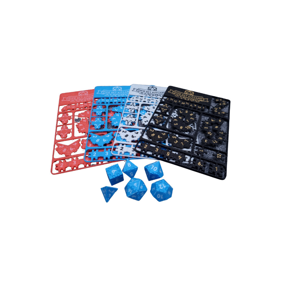 Kit de Dados Completo KitCard V1 – Montagem Criativa e Educativa