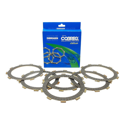 DISCO DE EMBREAGEM COBREQ ( 0005-DE ) HONDA CBX250 TWISTER / XR250 TORNADO 00 A 08 em Oferta na Shopee