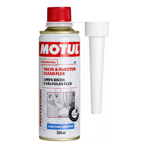 Aditivo Limpeza Flex Motul Valve & Injector Clean 200 Ml em Oferta na Shopee