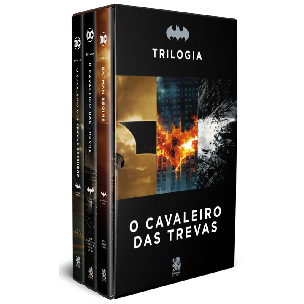 Batman Box com 3 Livros - O Cavaleiro das Trevas em Oferta na Shopee