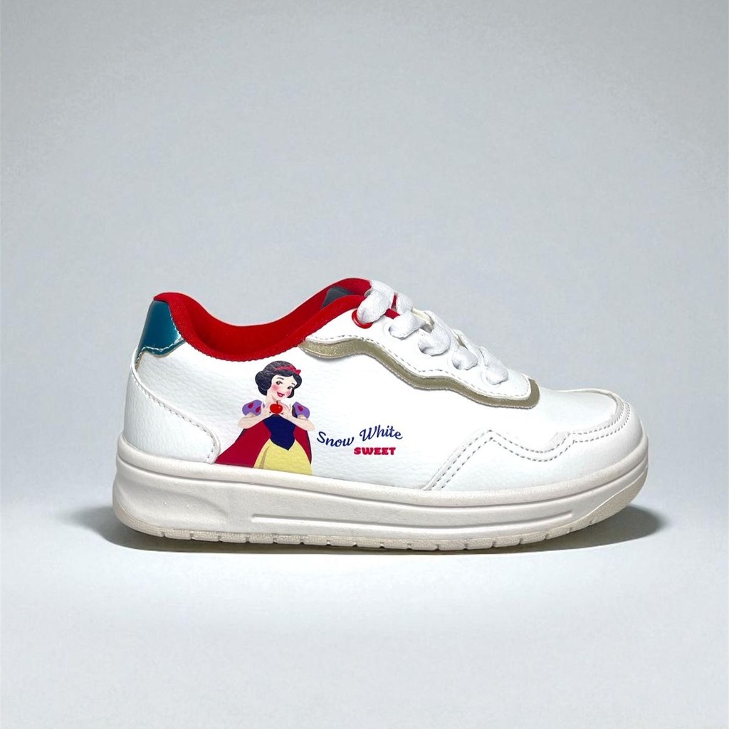 Tenis Infantil Meninas Branca De Neve Conforto Disney Original em Oferta na Shopee
