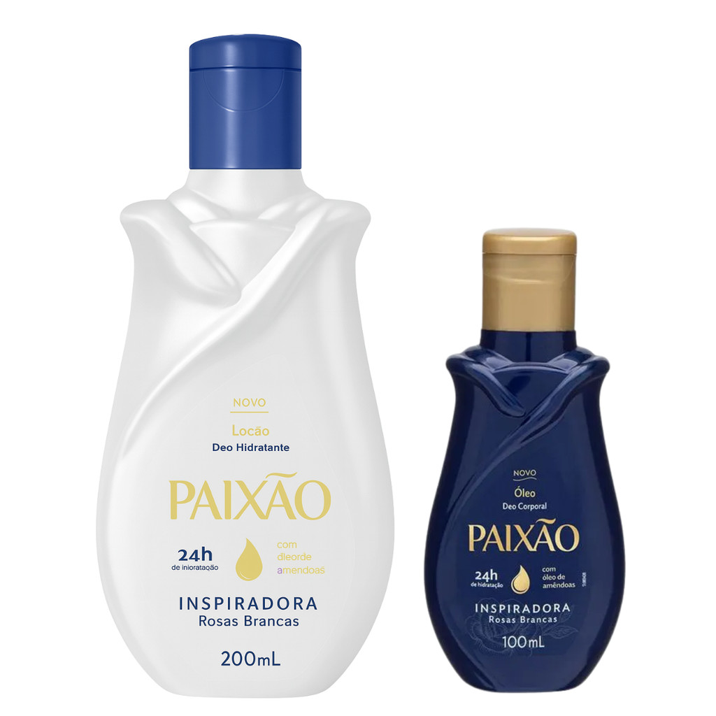 Kit Hidratante 200ml + Óleo Corporal Inspiradora 100ml