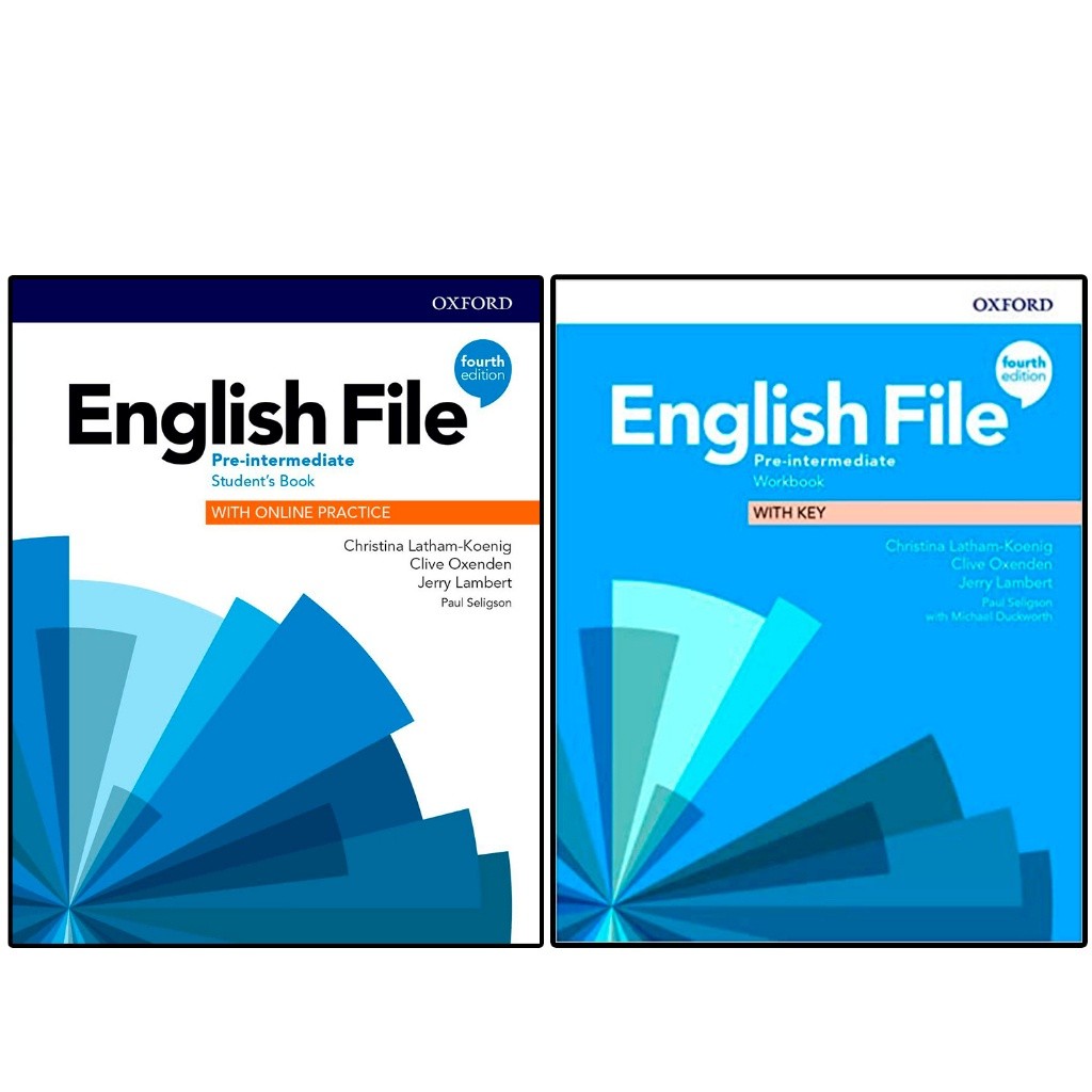 English File Pre-Intermediate Fourth Edition Student's Book + Workbook - Livro Físico