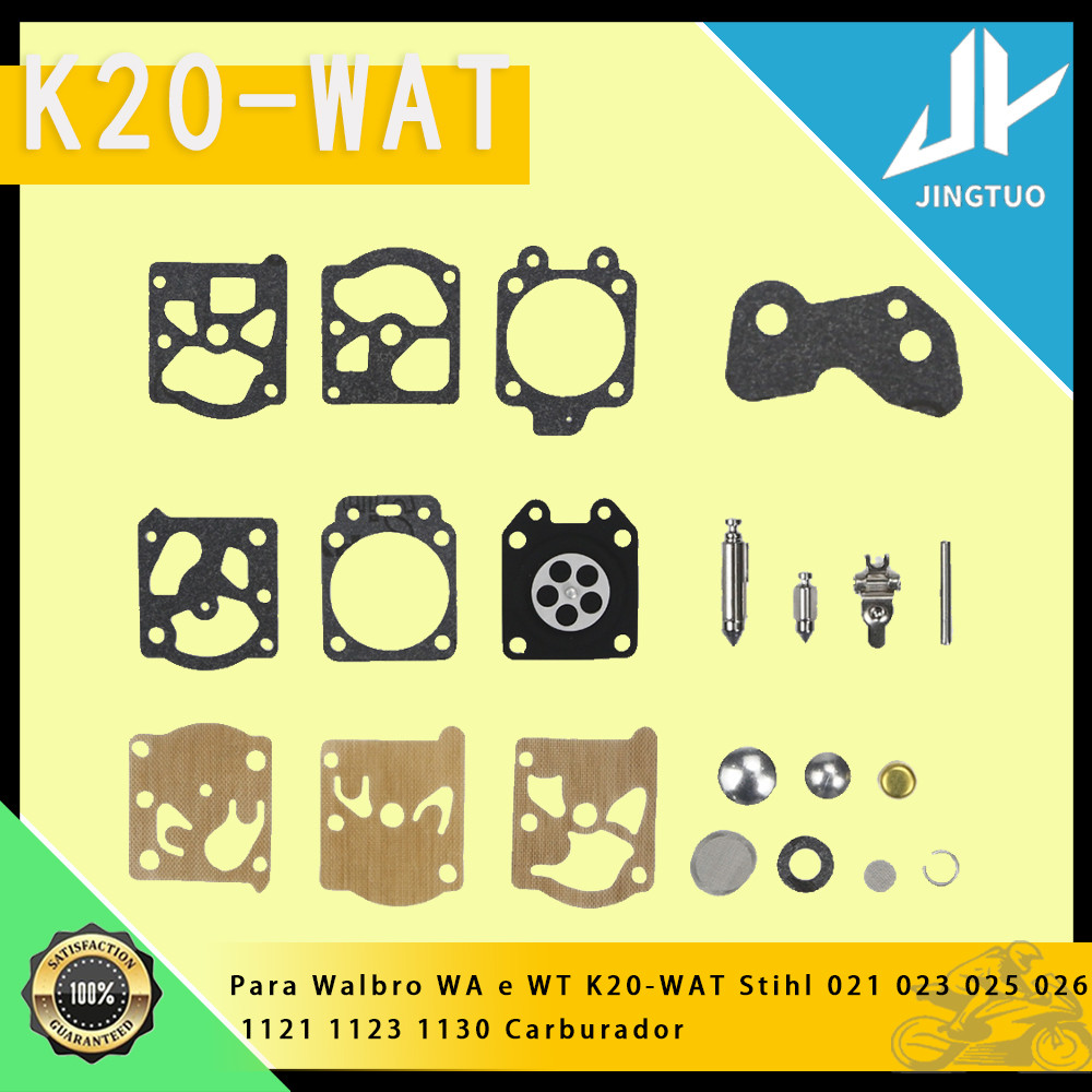 Kit De Reparo De Carburador De Motosserra Para Walbro WA E WT K20-WAT Stihl 021 023 025 026 1121 1123 1130 Carb