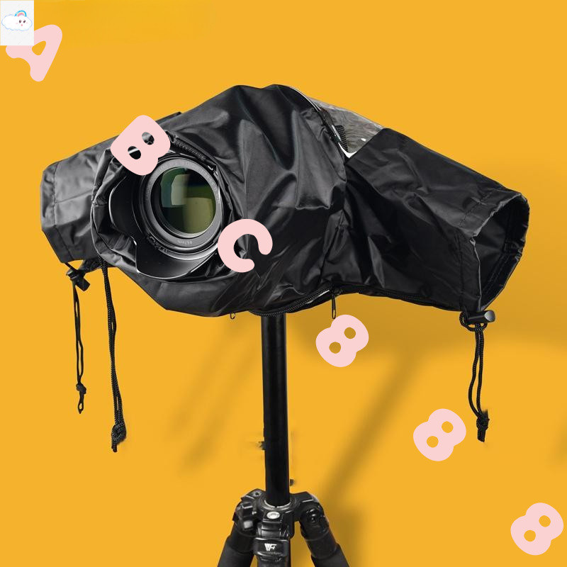 (duyonglin111) Capa De Chuva Para Câmera À Prova D'água Protetor De Protetora Contra Poeira Canon Nikon Sony Panasonic F