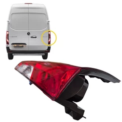 LANTERNA TRASEIRA Lado Direito SEM LED PARA SPRINTER 2020 A 2021