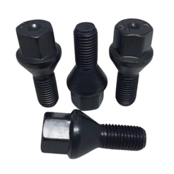 4 Parafuso Roda Preto Chevrolet Celta Corsa Astra Prisma Montana Classic