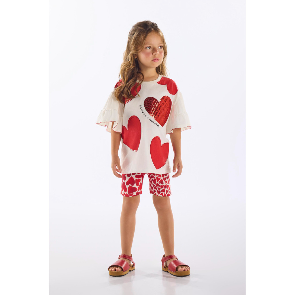 Conjunto Infantil Bata e Ciclista Up Baby