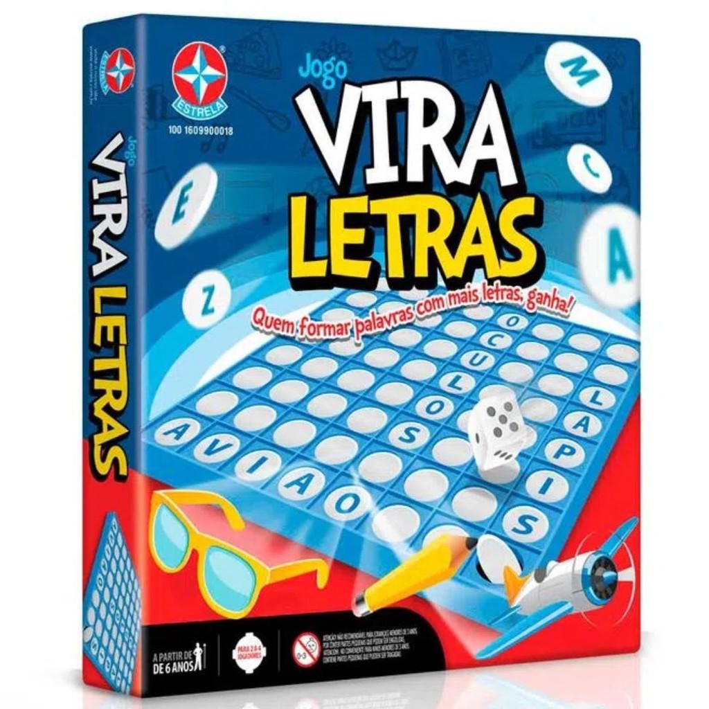 Jogo Vira Letras Estrela