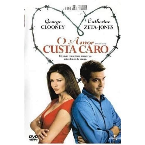 Dvd - O Amor Custa Caro - George Clooney - Lacrado