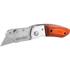 Estilete Trapezoidal Dobrável 150mm Vonder
