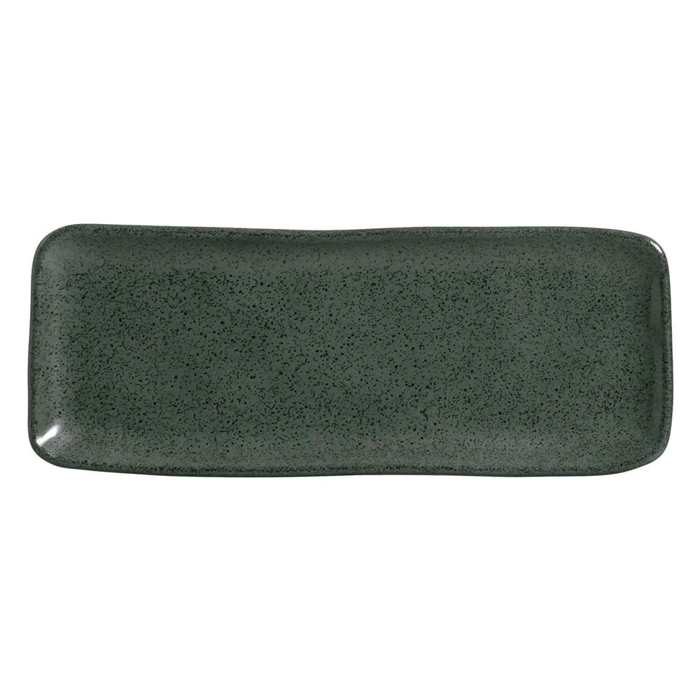 Conjunto com 4 Travessas Retangular Média Orgânico Greenery 33x13cm em Oferta na Shopee