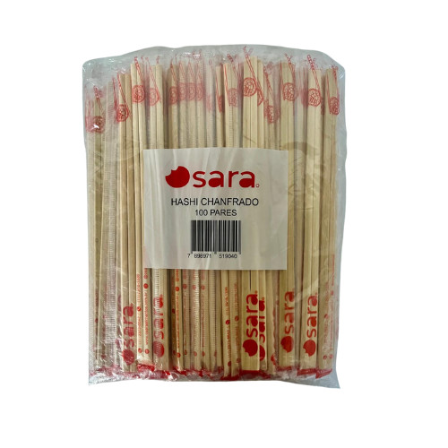 HASHI CHANFRADO DE BAMBU OSARA 100 PARES