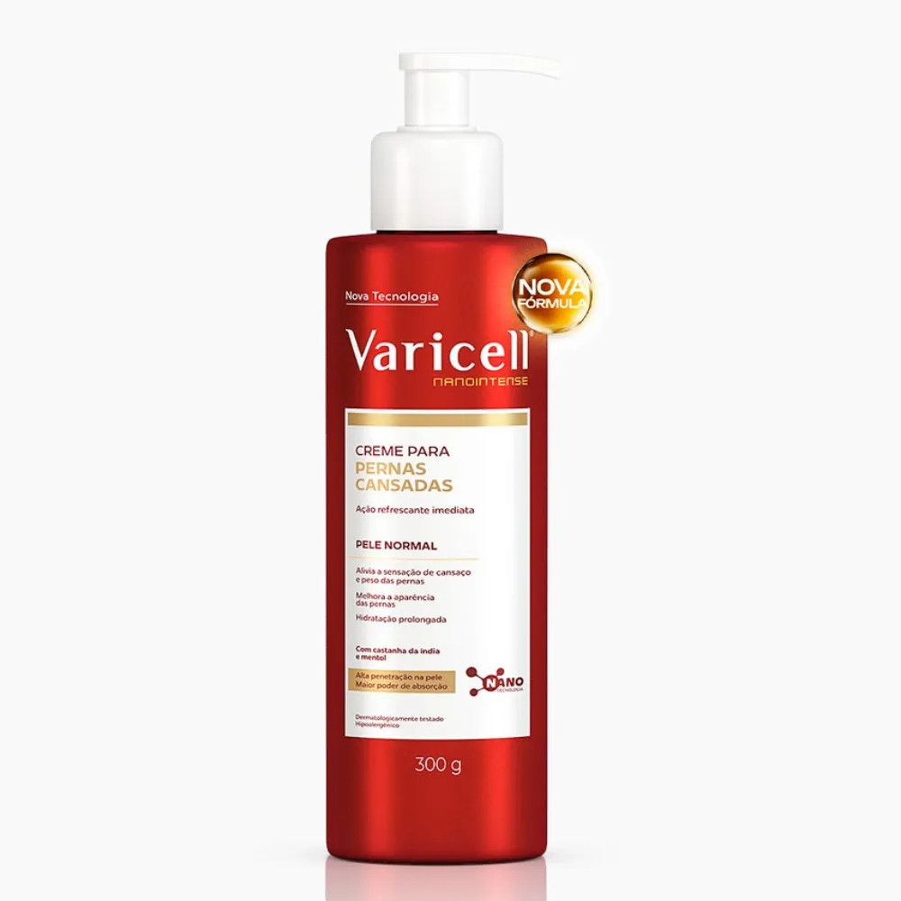 Creme para Pernas Cansadas Varicell com 300g