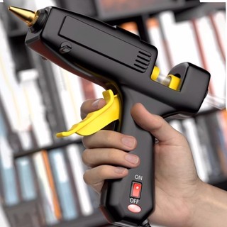 Pistola de Cola Quente Grande 60w 127V/220V - Ferramenta Ideal para Artesanato com Secage…