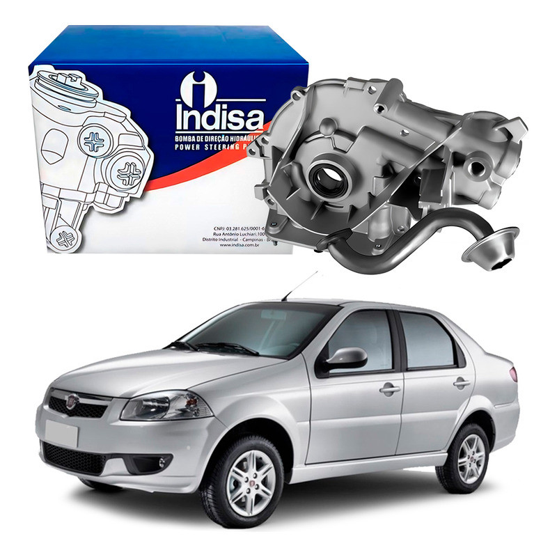 Bomba Óleo Motor Indisa Fiat Siena 1.4 2007 A 2010