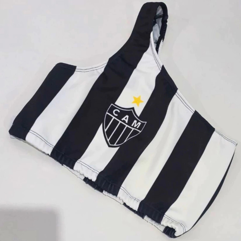 Top Cropped Blusinha 1 Ombro Só Mula Manca Galo Forte Vingador Fitness Academia Times Personalizado