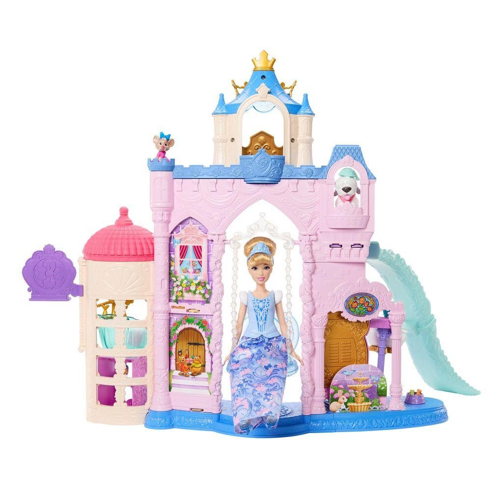 Disney Princesa Cinderela Palácio dos Animais - Mattel em Oferta na Shopee