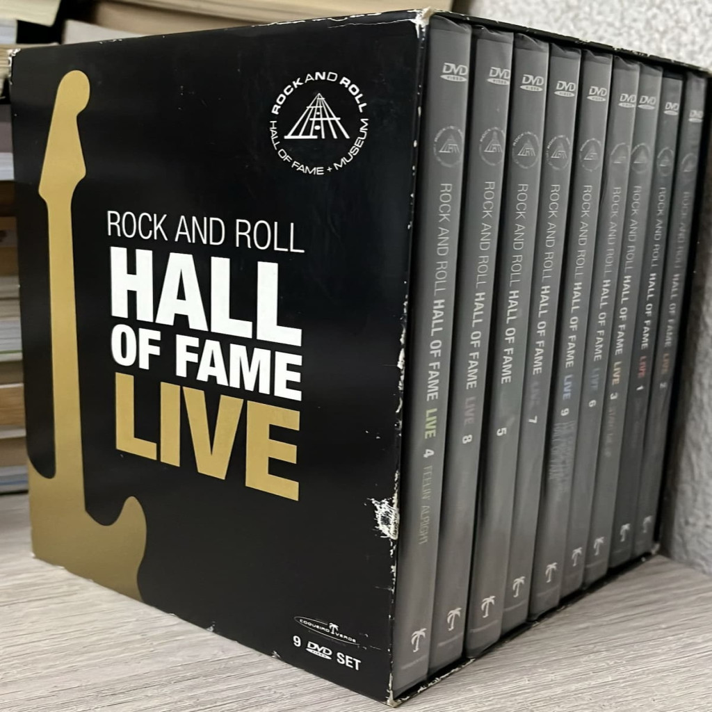 DVD Box Rock And Roll Hall Of Fame Live (9 dvd) editora