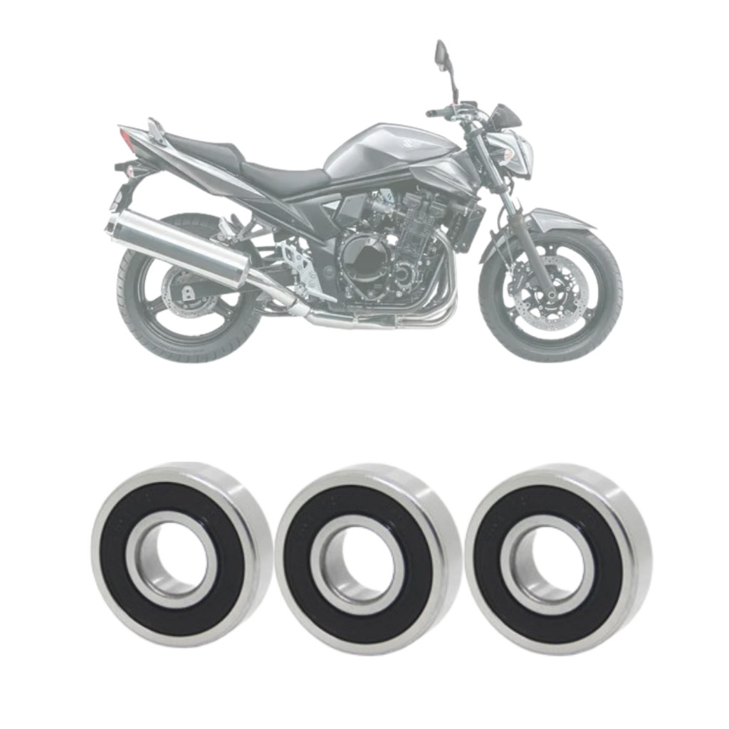 KIT ROLAMENTO RODA TRASEIRA SUZUKI BANDIT 650