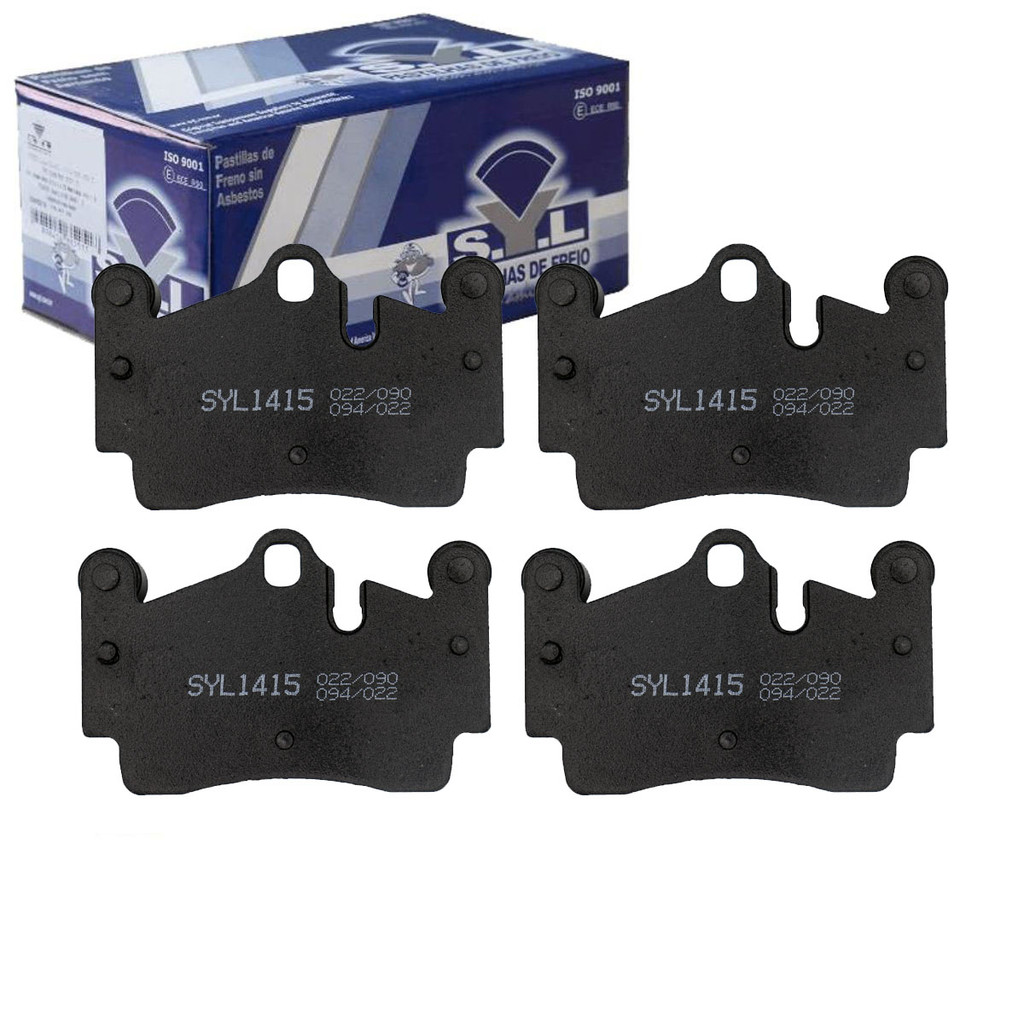Pastilha De Freio Traseiro - Cayenne 2002 A 2005 / Cayenne 4.5 V8 2002 A 2007 / Q7 3.0 2006 A 2009 / Q7 3.6 2006 A 2009