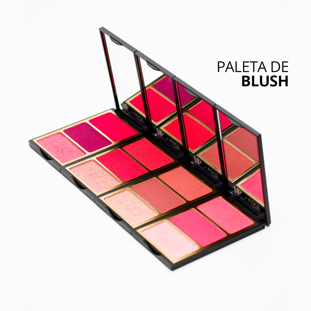 PALETA DE BLUSH WISH TRIO PALETTE MICHELLY PALMA A PROVA D'ÀGUA- LOJA OFICIAL - MAQUIAGEM LANÇAMENTO em Oferta na Shopee