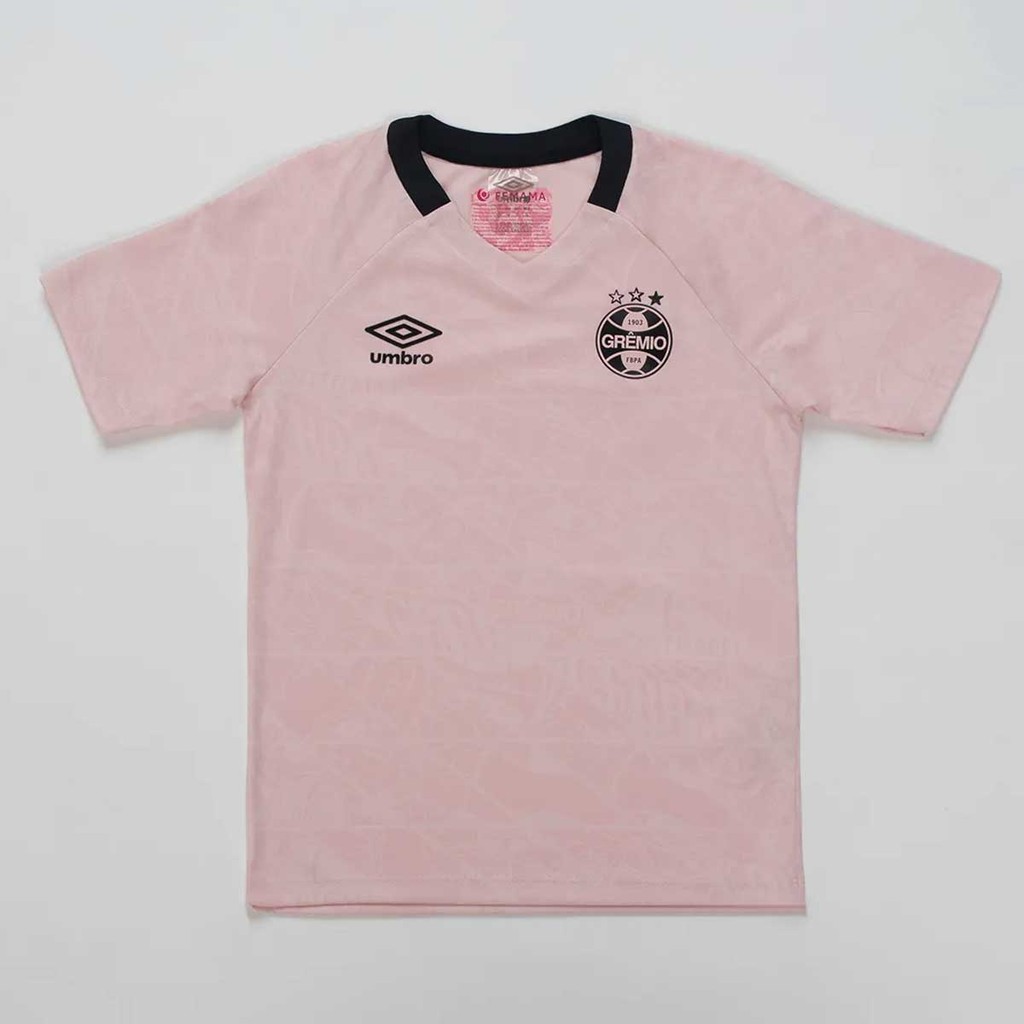 Camisa Umbro Grêmio Outubro Rosa 2025 Infantil