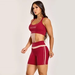 Short Get Up Maçã Vermelha Poliamida