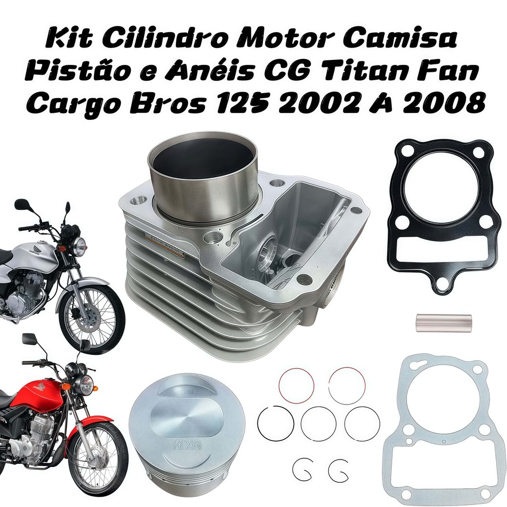 Kit Cilindro Motor Honda CG Titan