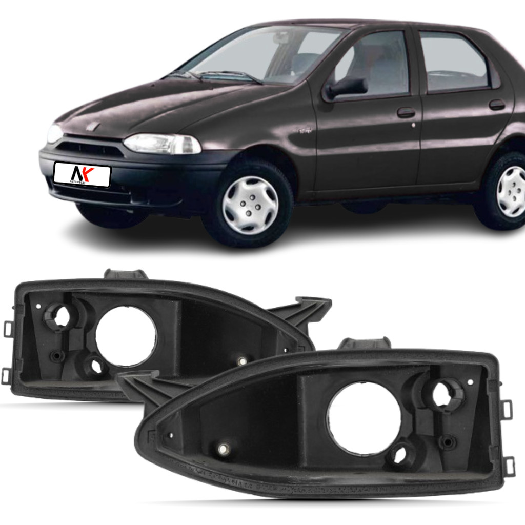 Par/Un Carcaça Farol Palio 1996 1997 1998 1999 Preto