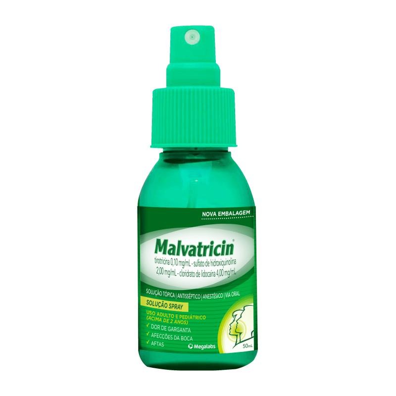 Malvatricin Solução Spray 50ml