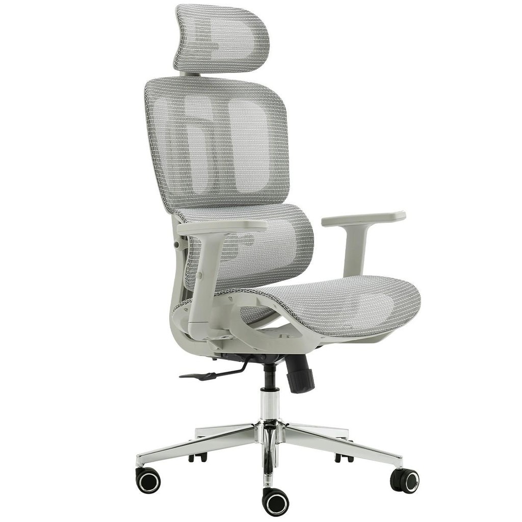 Cadeira de Escritório Dr. Office Business, Mesh, 2D, Ajust, Suporta até 120kg, Cinza, DR-CH-BNN2DGF em Oferta na Shopee