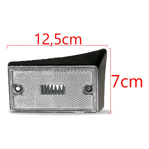 Lanterna Seta Pisca Lateral Coluna Caminhao Vw De 85 A 93 Le — imagem 2 de 2
