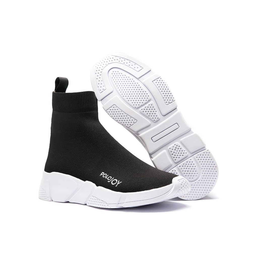 Tênis Meia Elastano Masculino Polo Joy Academia Treino Corrida envio imediato