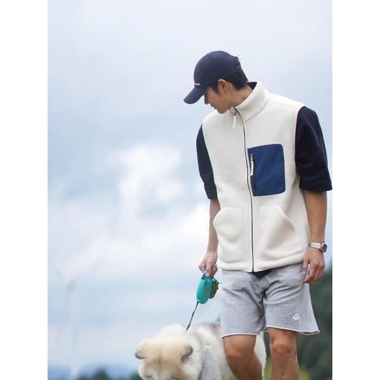 Série de montanhas ao ar livre!Outono inverno masculino feminino moda esportes lazer quente dupla face velo colete inter