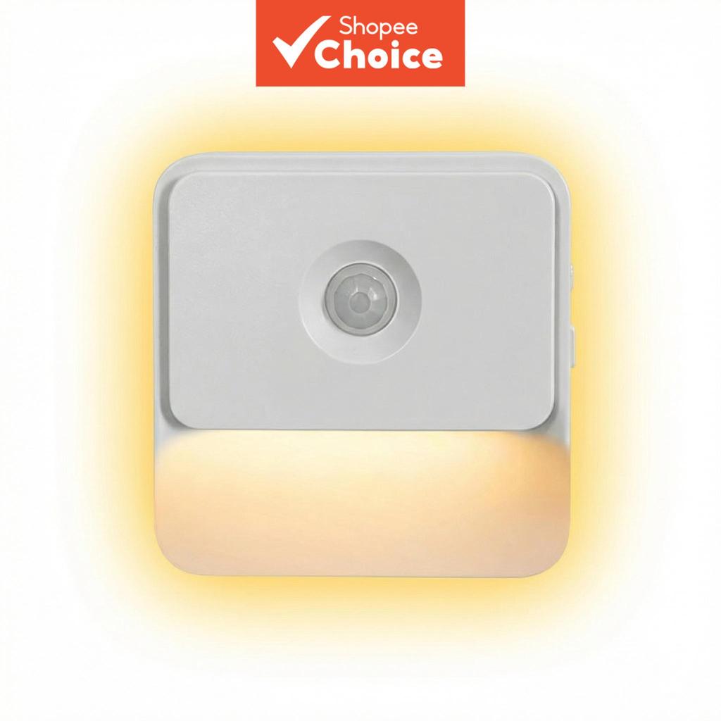 Luz Noturna com Sensor de Movimento Lâmpada LED Dupla Face Magnética Recarregável USB-C para Quarto, Corredor, Escada