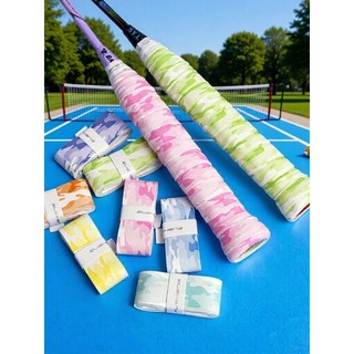 Badminton mão de borracha antiderrapante cinto absorvente de suor plana gradiente impressão mão cinto de enrolamento de 