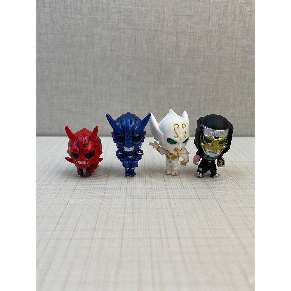 Figuras soltas populares Bandai gashapon Kamen Rider Den-O Tauros Tenjin 4 Qig Teddy figure WAVU