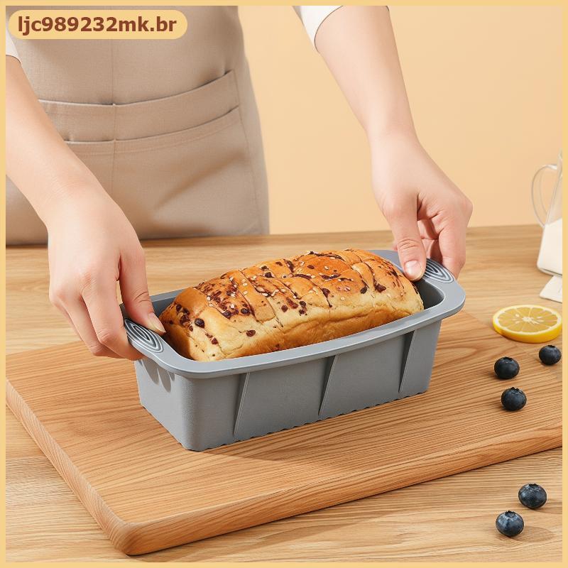 [MYBR] Forma De Bolo De Silicone Não sti Com Design Flexível Para Fácil Confecção E Decoração De Bolos Em Casa [WELL]